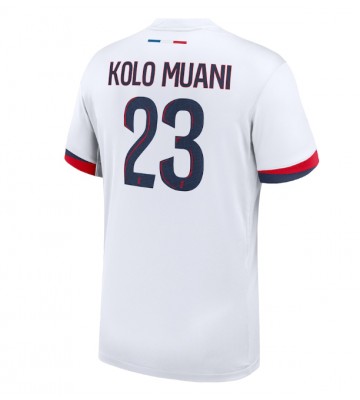 Paris Saint-Germain Randal Kolo Muani #23 Segunda Equipación 2024-25 Manga Corta